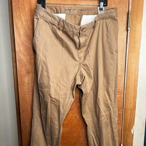 Old Navy - Tan, Athletic, Soft Washed Chinos, Size 36x30